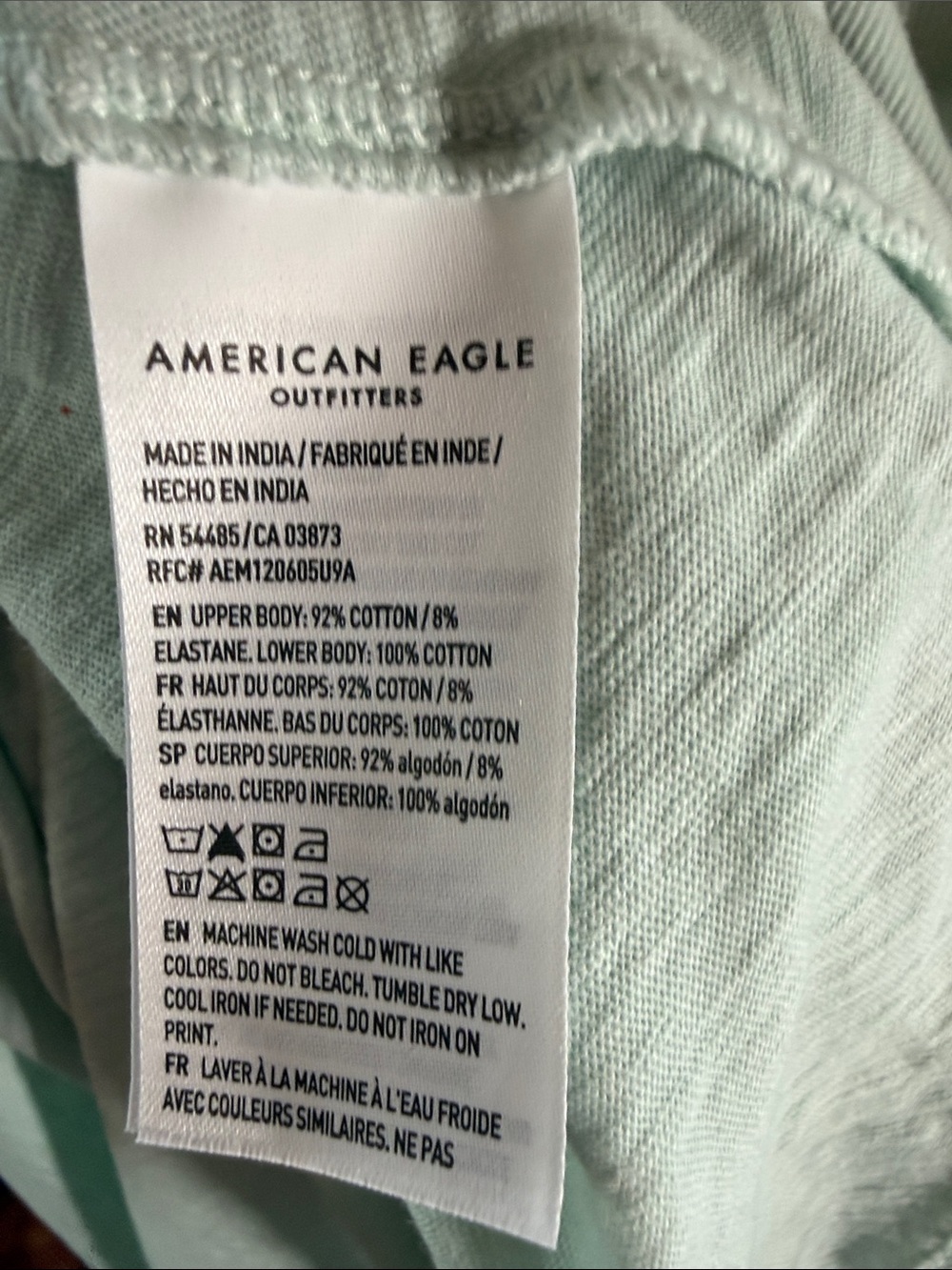 American Eagle Light green Strapless Maxi Dress Medium NWOT - Picture 3 of 5